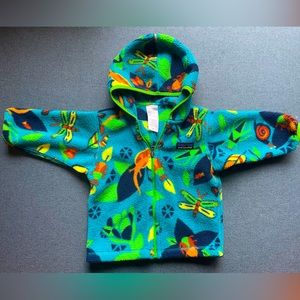 Patagonia fleece 3M boys bug print